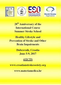 28th SUMMER STROKE SCHOOL HEALTHY LIFESTYLE AND PREVENTION OF STROKE  AND OTHER BRAIN IMPAIRMENTS